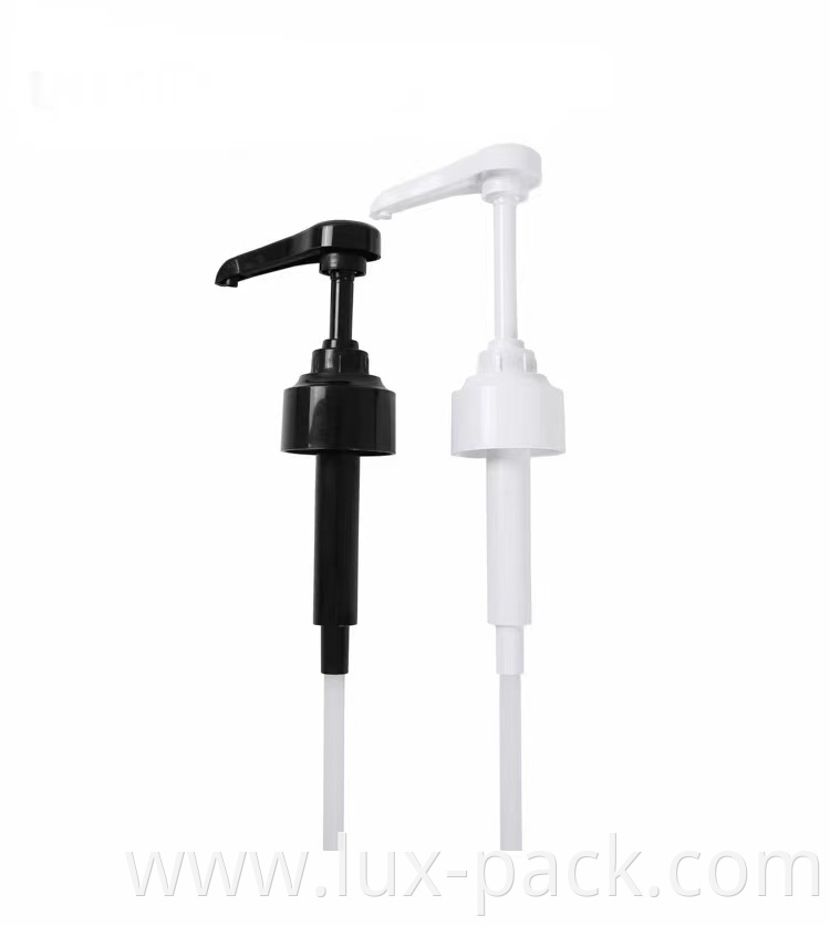 Wholesale Long Nozzle Food Grade Ketchup Liquid Juice Coffee Condiment Pizza Jam Honey Sauce Syrup Pump Dispenser